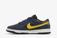 Nike Dunk Low Vintage 'Midnight Navy Tour Yellow' FZ4014-010 - Image 3