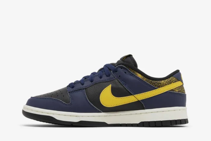 Nike Dunk Low Vintage 'Midnight Navy Tour Yellow' FZ4014-010 - Image 3