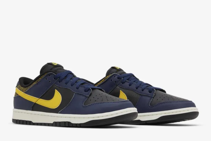 Nike Dunk Low Vintage 'Midnight Navy Tour Yellow' FZ4014-010 - Image 8