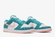 Nike Dunk Low 'Washed Teal Snakeskin' DR8577-300 - Image 8