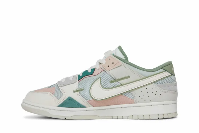Nike Dunk Scrap SE 'Grey Haze Oil Green' DM0802-001 - Image 3