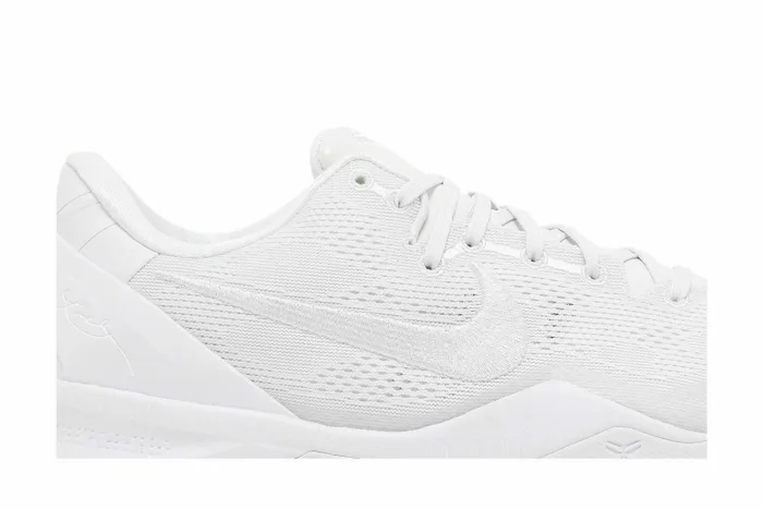 Nike Kobe 8 Protro 'Halo Triple White' FJ9364-100 - Image 2