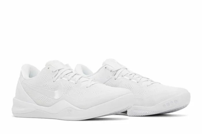 Nike Kobe 8 Protro 'Halo Triple White' FJ9364-100 - Image 8