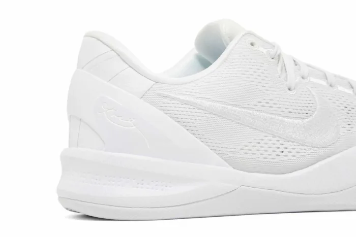 Nike Kobe 8 Protro 'Halo Triple White' FJ9364-100 - Image 10