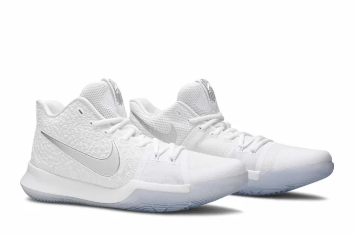 Nike Kyrie 3 'White Chrome' 852395-103 - Image 8