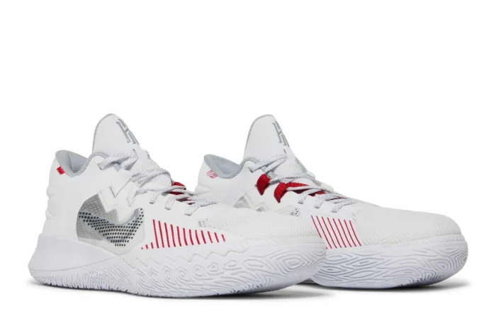 Nike Kyrie Flytrap 5 EP 'White University Red' DC8991-100 - Image 8