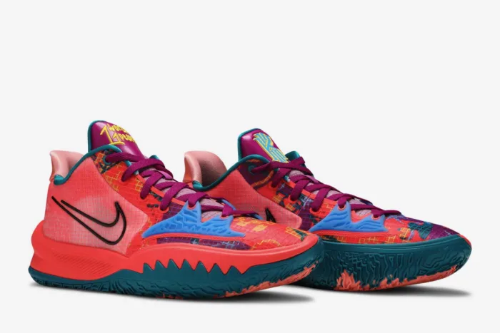 Nike Kyrie Low 4 '1 World 1 People' CW3985-600 - Image 8