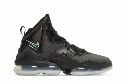 Nike LeBron 19 'Black Green Glow' CZ0203-003