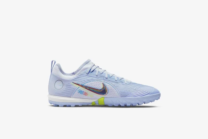 Nike Mercurial Air Zoom Vapor 14 Pro TF 'Football Grey Light Marine' DJ2851-054 - Image 2