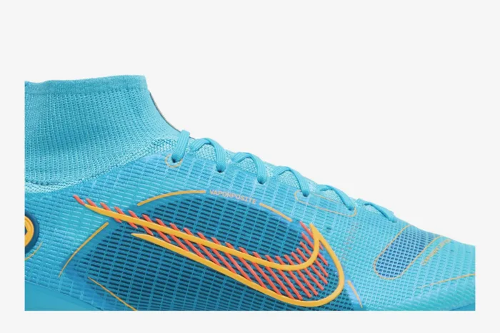 Nike Mercurial Superfly 8 Elite FG 'Chlorine Blue Laser Orange' DJ2839-484 - Image 2