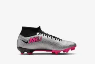 Nike Mercurial Superfly 9 ACAD 25 FG/MG 'Metallic Silver Hyper Pink' FB8402-060 - Image 3