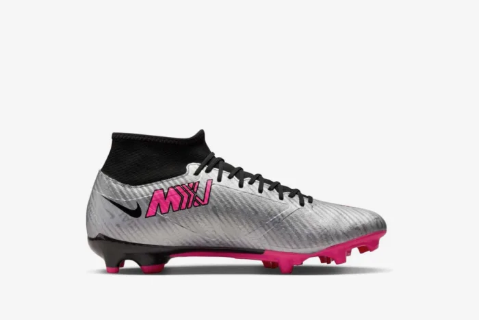 Nike Mercurial Superfly 9 ACAD 25 FG/MG 'Metallic Silver Hyper Pink' FB8402-060 - Image 3