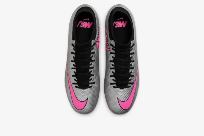 Nike Mercurial Superfly 9 ACAD 25 FG/MG 'Metallic Silver Hyper Pink' FB8402-060 - Image 4