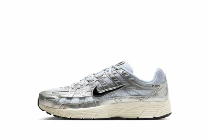 Nike P-6000 'White Metallic Silver Flat Silver' CD6404-105