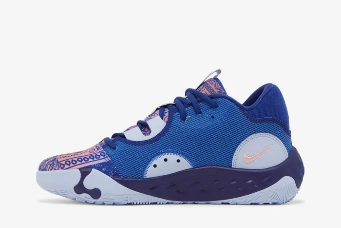 Nike PG 6 'Blue Paisley' DC1974-400 - Image 3