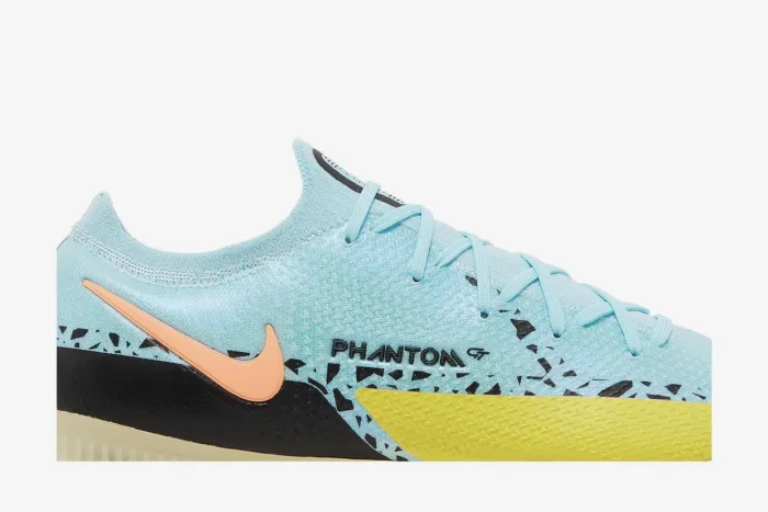 Nike Phantom GT2 Elite FG 'Glacier Ice Yellow Strike 'Blue Yellow' CZ9890-407 - Image 2