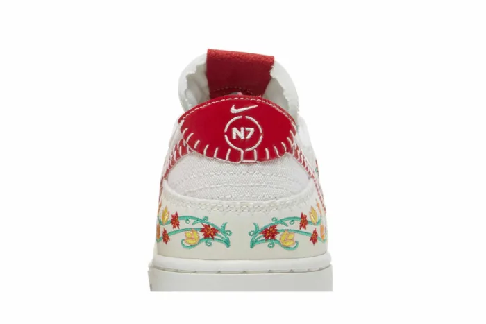 Nike SB Dunk Low 'N7 Opti Yellow University Red' FD6951-700 - Image 7