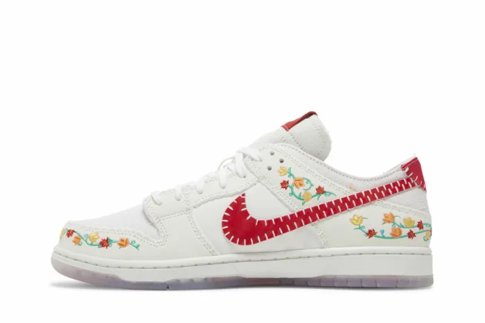 Nike SB Dunk Low 'N7 Opti Yellow University Red' FD6951-700 - Image 3
