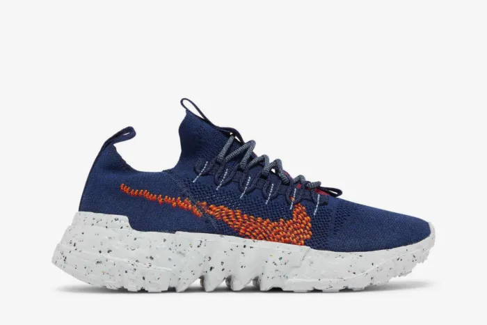 Nike Space Hippie 01 'Midnight Navy Magma Orange' DN0010-400 - Image 1