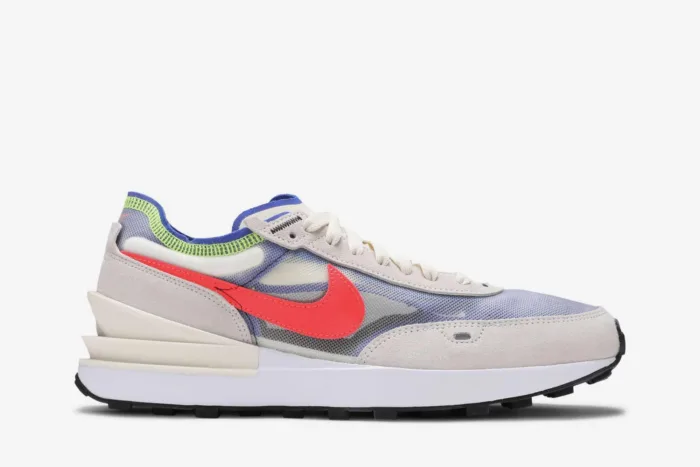 Nike Waffle One 'Coconut Milk Crimson Royal' DA7995-101 - Image 1