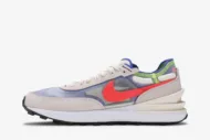 Nike Waffle One 'Coconut Milk Crimson Royal' DA7995-101 - Image 3