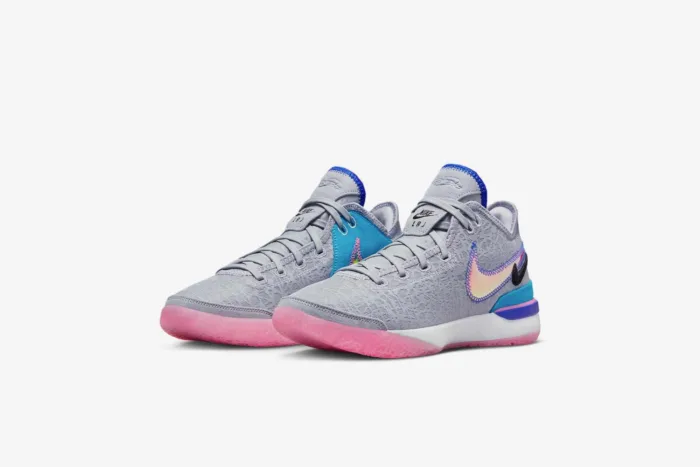 Nike Zoom LeBron NXXT Gen 'Wolf Grey' DR8788-002 - Image 3