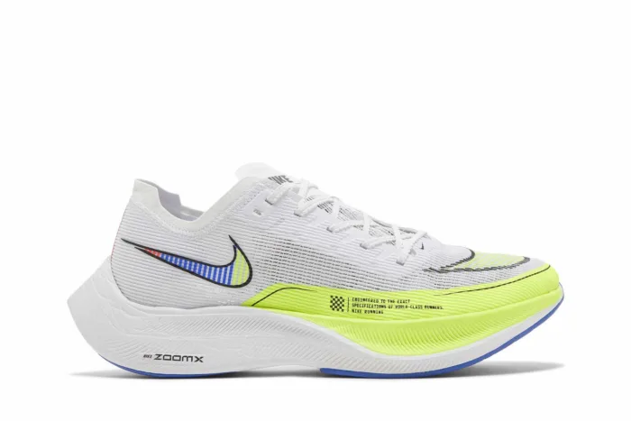 Nike ZoomX Vaporfly Next% 2 'White Volt Racer Blue' CU4111-103 - Image 1