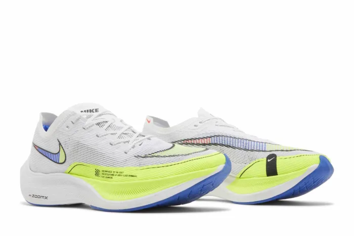 Nike ZoomX Vaporfly Next% 2 'White Volt Racer Blue' CU4111-103 - Image 8